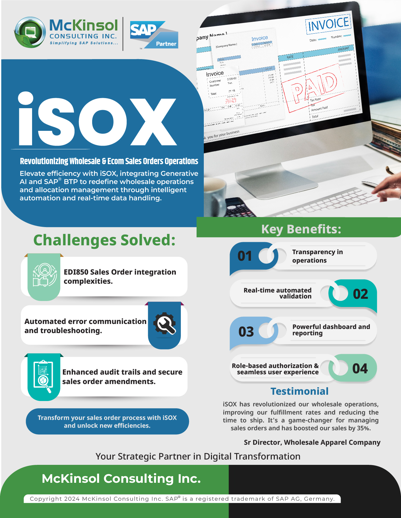 iSOX Product